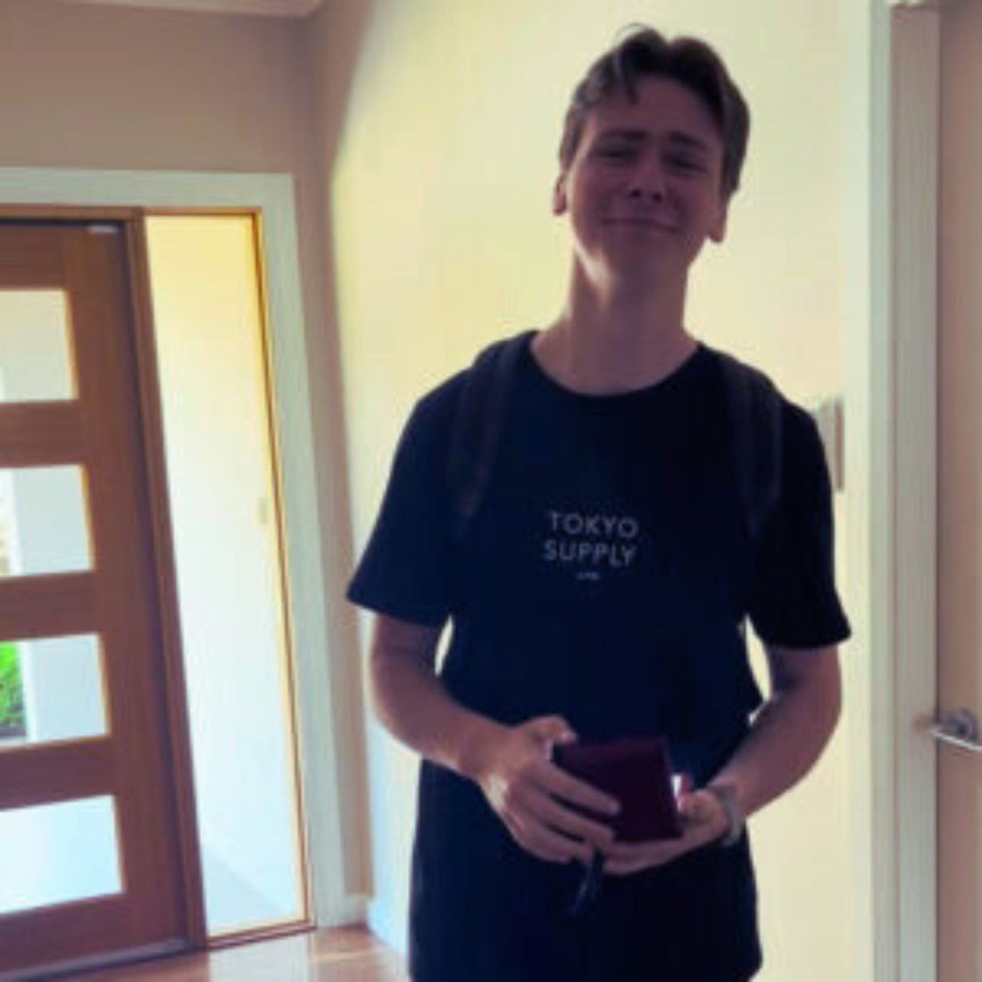 Man receiving a sentimental bracelet gift with emotional meaning