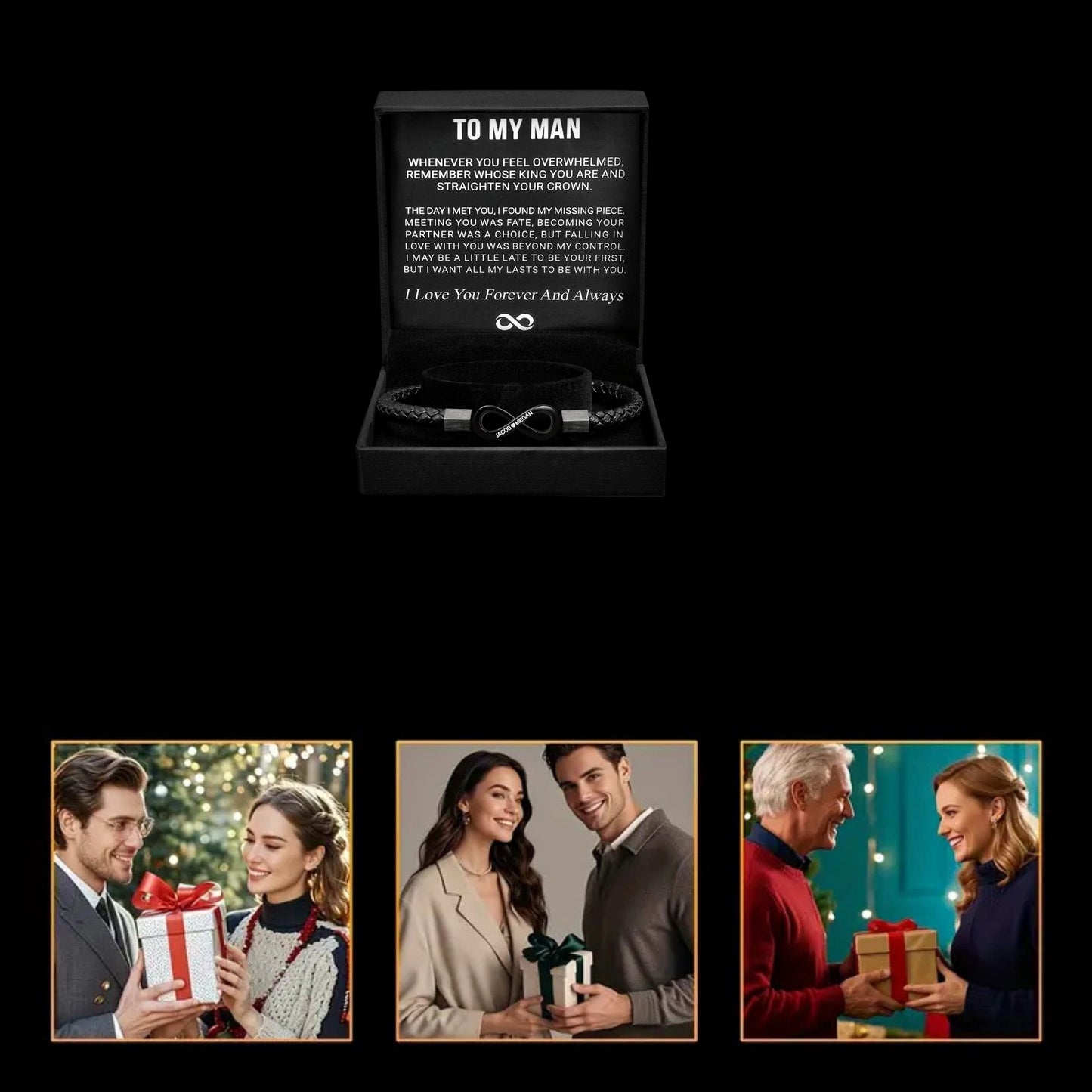 Personalized Infinity Bracelet