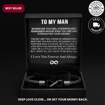 Personalized Infinity Bracelet